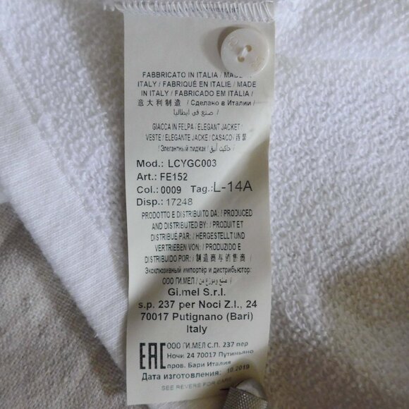 NWT Le Petit Coco Girls 14 Sweatshirt Cardigan - Picture 14 of 16